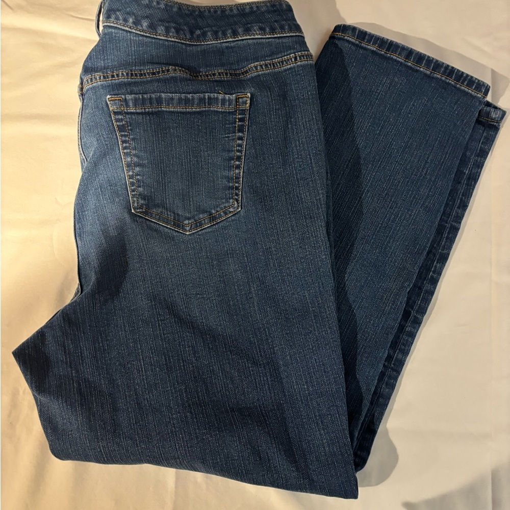Torrid Dark Blue Boyfriend Jeans